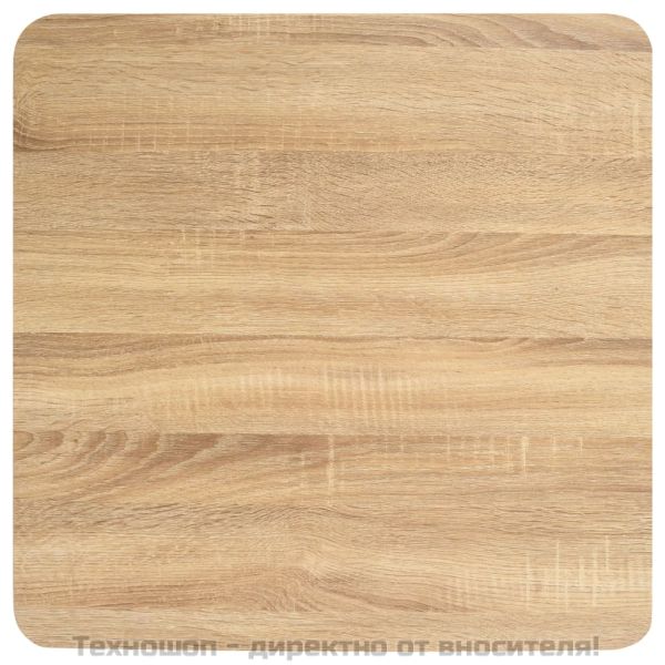 Бистро маса, светлокафява, 60x60 см, МДФ
