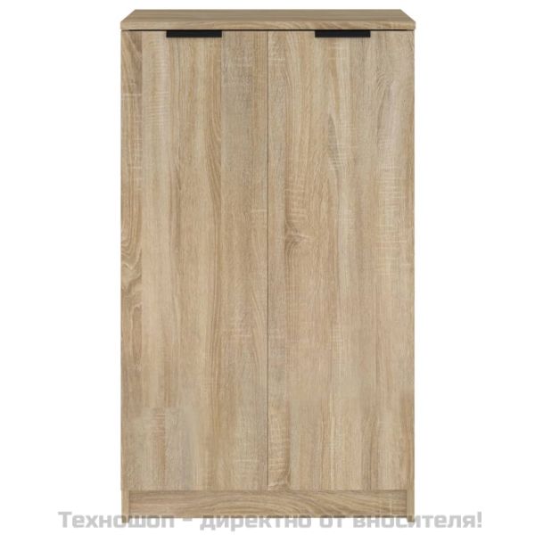 Шкаф за обувки, сонома дъб, 59x35x100,5 см, инженерно дърво