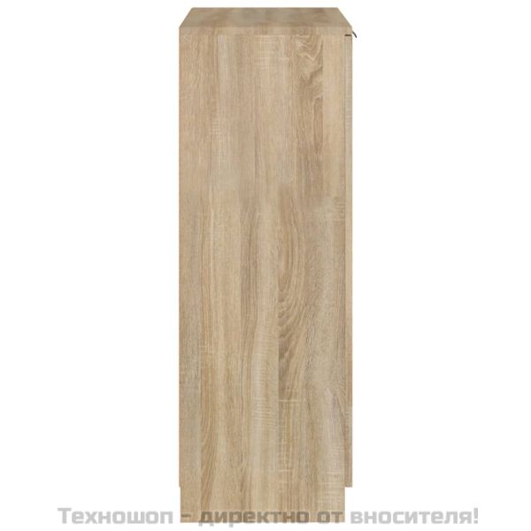 Шкаф за обувки, сонома дъб, 59x35x100,5 см, инженерно дърво