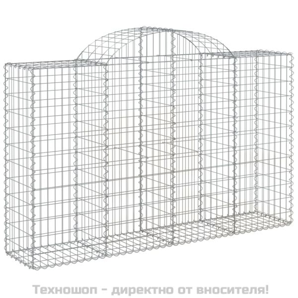 Габионни кошници арка 30 бр 200x50x120/140см поцинковано желязо