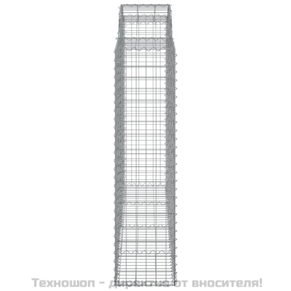 Габионни кошници арка 11 бр 200x50x160/180см поцинковано желязо