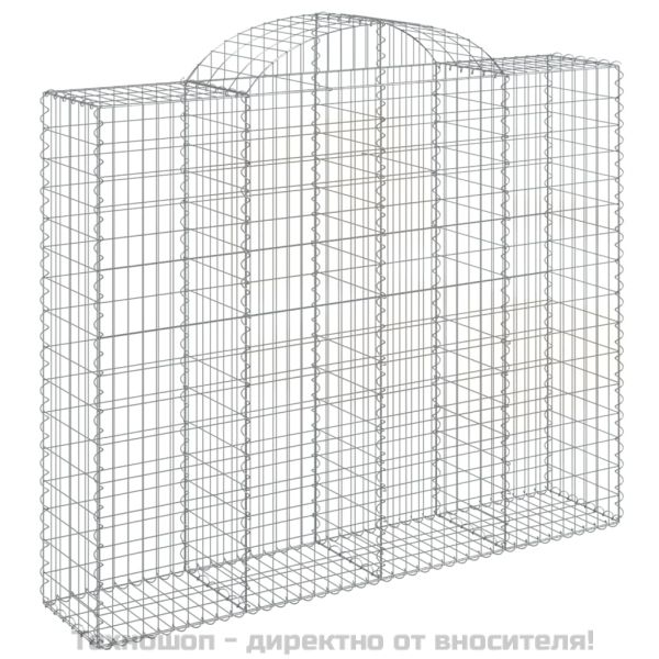 Габионни кошници арка 13 бр 200x50x160/180см поцинковано желязо