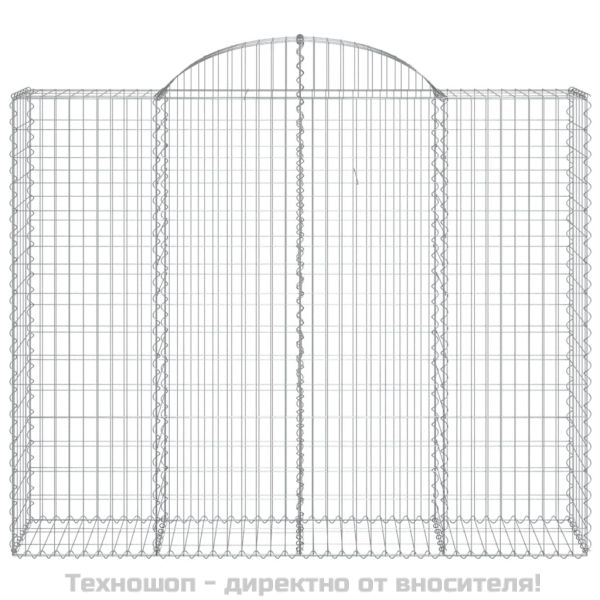 Габионни кошници арка 13 бр 200x50x160/180см поцинковано желязо