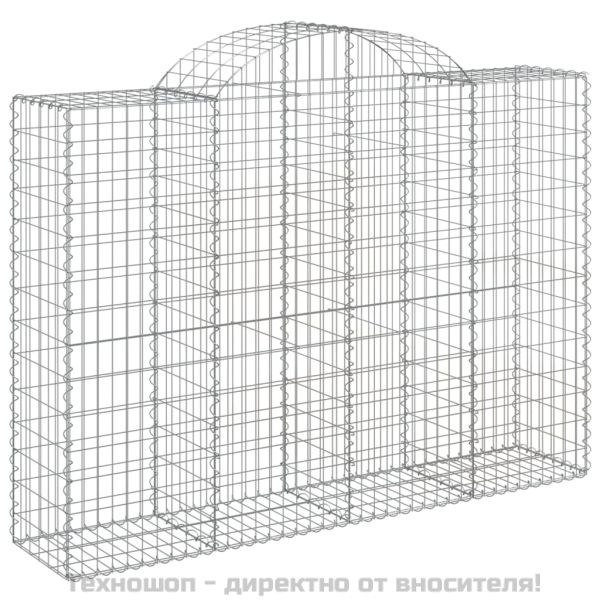 Габионни кошници арка 11 бр 200x50x140/160см поцинковано желязо