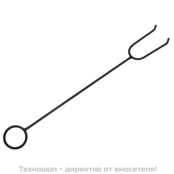 Преносимо огнище с ръжен, 58 см, XXL, стомана