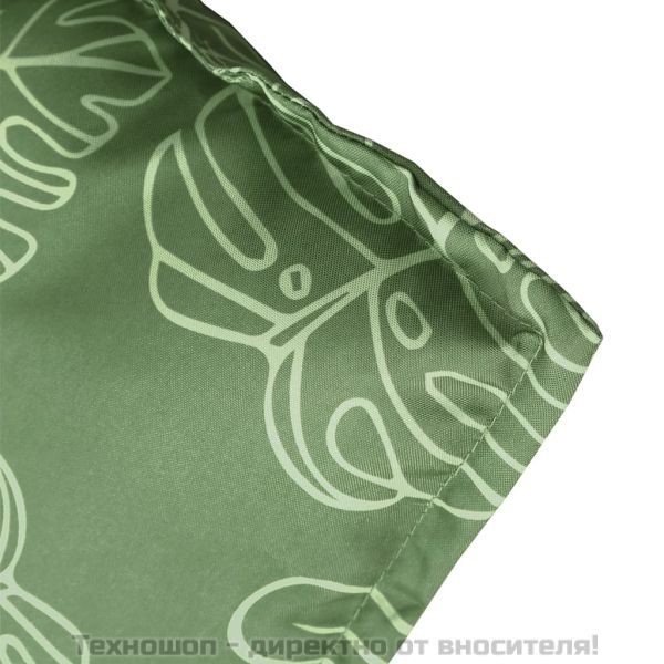 Възглавници за градински пейки 2 бр на листа Оксфорд плат