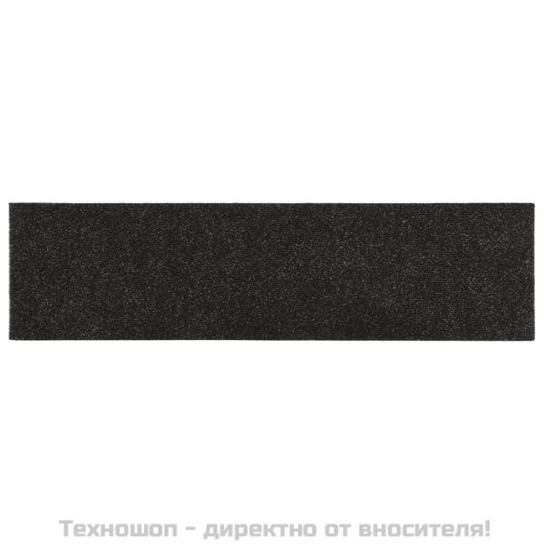 Изтривалки за стълби, самозалепващи се, 15 бр., 76x20 см, кафяви, правоъгълни