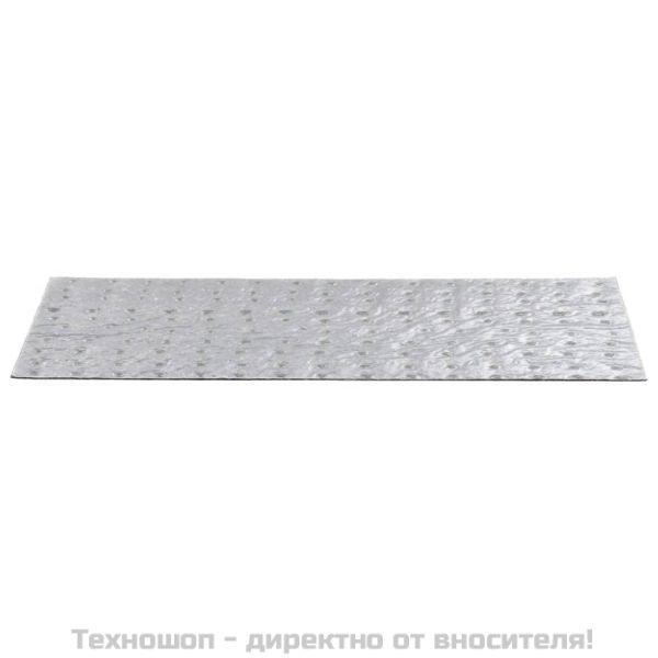 Изтривалки за стълби, самозалепващи се, 15 бр., 76x20 см, кафяви, правоъгълни