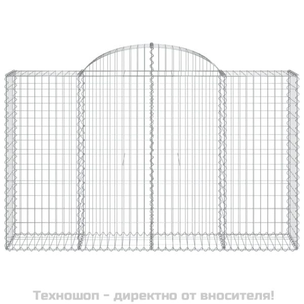 Габионни кошници арка 20 бр 200x50x120/140см поцинковано желязо