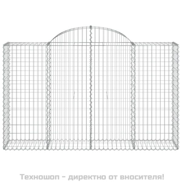 Габионни кошници арка 13 бр 200x50x120/140см поцинковано желязо