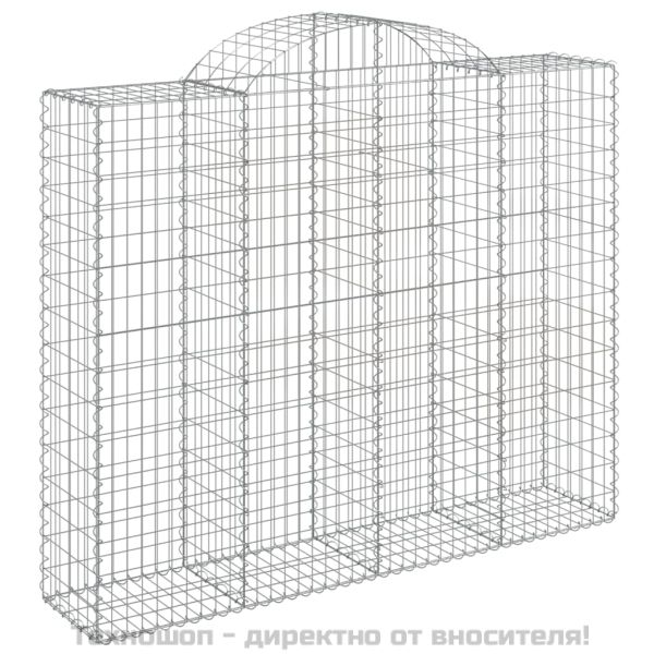 Габионни кошници арка 12 бр 200x50x160/180см поцинковано желязо