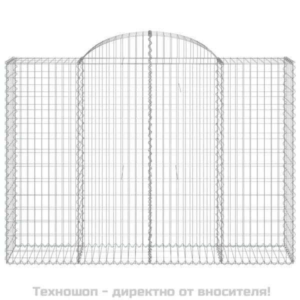 Габионни кошници арка 14 бр 200x50x140/160см поцинковано желязо