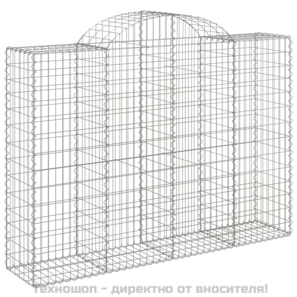 Габионни кошници арка 12 бр 200x50x140/160см поцинковано желязо