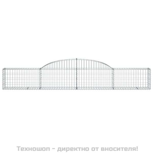 Габионни кошници арка 5 бр 300x30x40/60 см поцинковано желязо