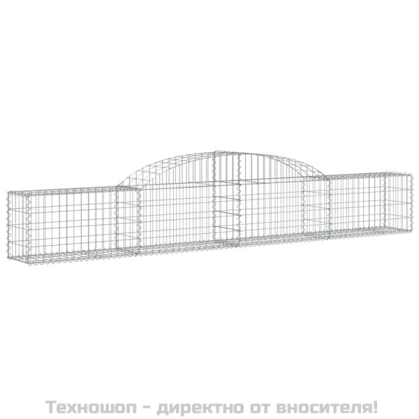 Габионни кошници арка 12 бр 300x30x40/60 см поцинковано желязо