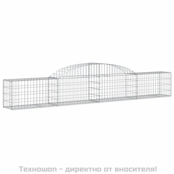 Габионни кошници арка 13 бр 300x30x40/60 см поцинковано желязо