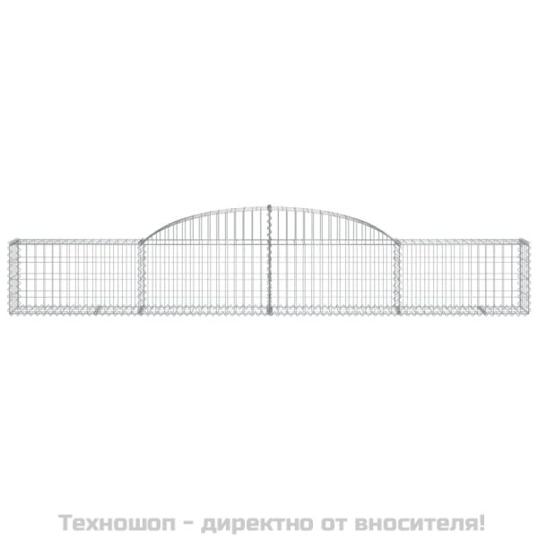 Габионни кошници арка 13 бр 300x30x40/60 см поцинковано желязо