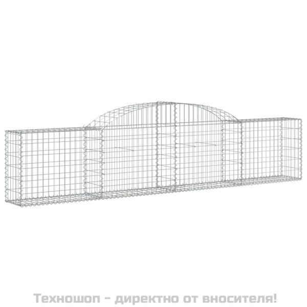 Габионни кошници арка 12 бр 300x30x60/80 см поцинковано желязо