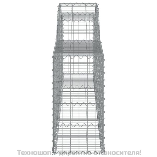 Габионни кошници арка 11 бр 300x30x60/80 см поцинковано желязо