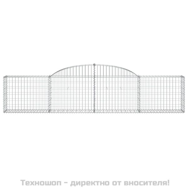 Габионни кошници арка 4 бр 300x30x60/80 см поцинковано желязо