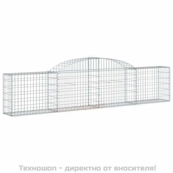 Габионни кошници арка 3 бр 300x30x60/80 см поцинковано желязо
