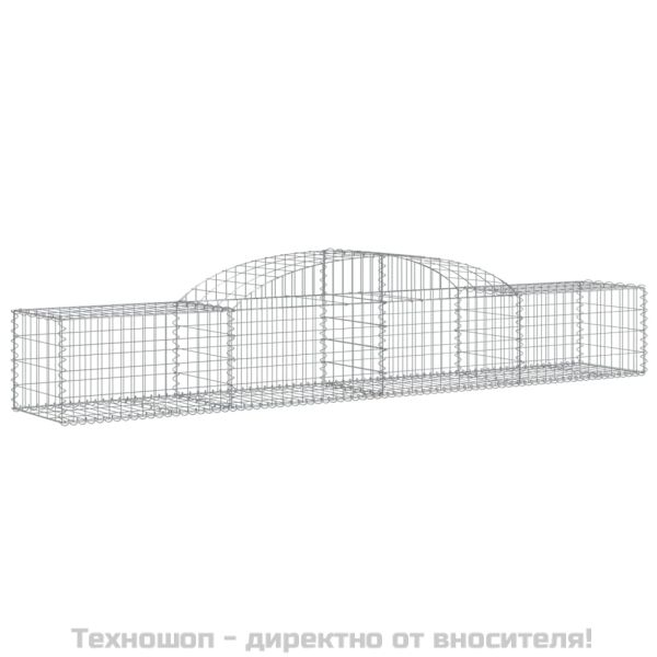 Габионни кошници арка 20 бр 300x50x40/60 см поцинковано желязо