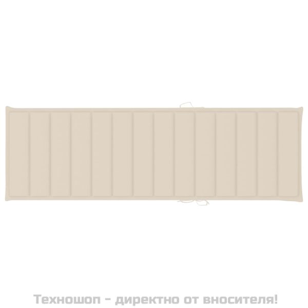 Градински шезлонг с шалте, акациево дърво масив