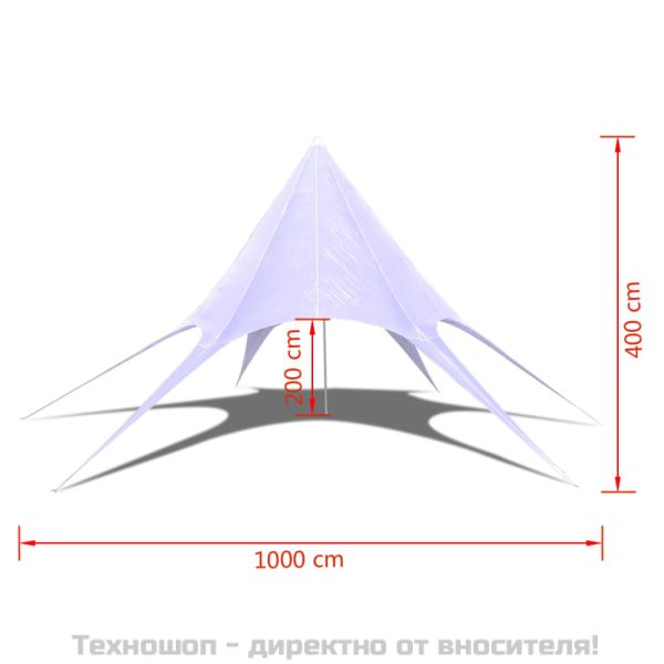 Градинска шатра Старфлекс, 10 м