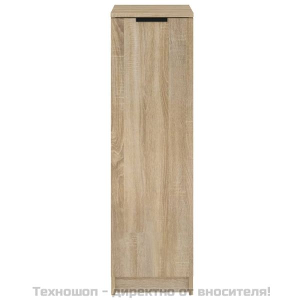 Шкаф за обувки, сонома дъб, 30x35x100 см, инженерно дърво