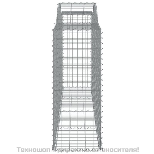 Габионни кошници арка 7 бр 300x50x120/140см поцинковано желязо
