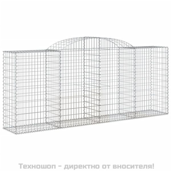 Габионни кошници арка 12 бр 300x50x120/140см поцинковано желязо