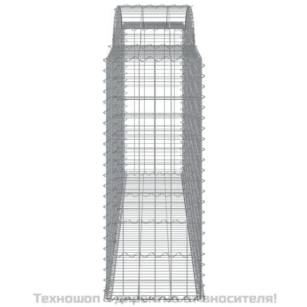 Габионни кошници арка 5 бр 300x50x120/140см поцинковано желязо
