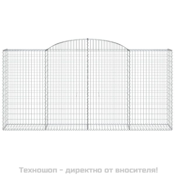 Габионни кошници арка 10 бр 300x50x140/160см поцинковано желязо