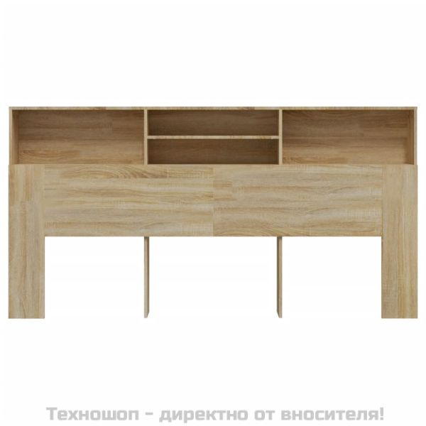 Табла за легло тип шкаф, дъб сонома, 200x19x103,5 см