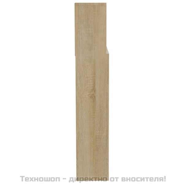 Табла за легло тип шкаф, дъб сонома, 200x19x103,5 см