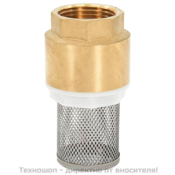 Смукателен маркуч с месингови съединители 1,1" 15 м PVC