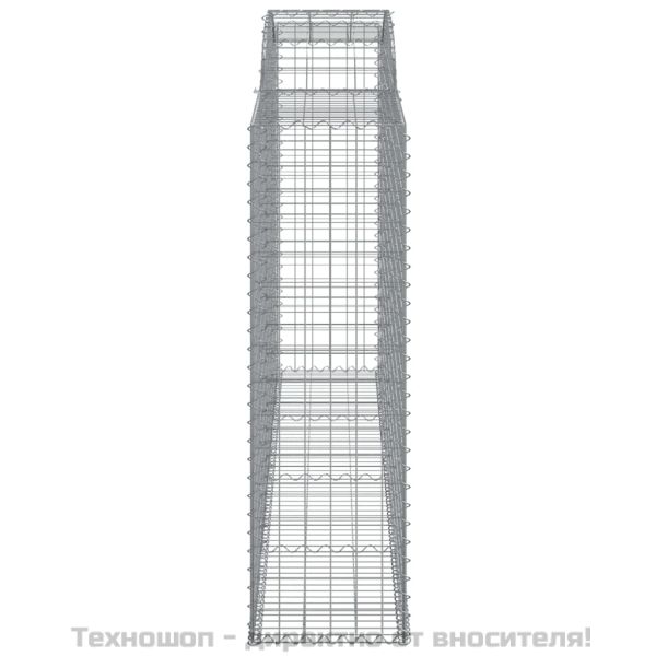 Габионни кошници арка 9 бр 300x50x160/180 см поцинковано желязо