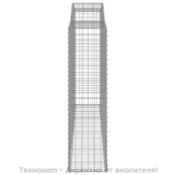 Габионни кошници арка 5 бр 300x50x180/200 см поцинковано желязо