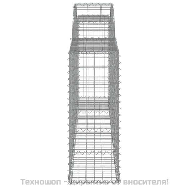 Габионни кошници арка 25 бр 300x30x80/100 см поцинковано желязо
