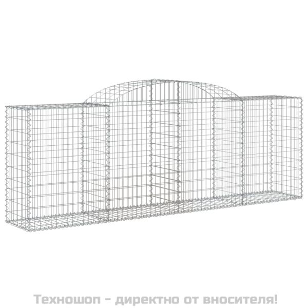 Габионни кошници арка 11 бр 300x50x100/120см поцинковано желязо