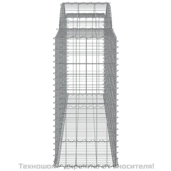 Габионни кошници арка 11 бр 300x50x100/120см поцинковано желязо