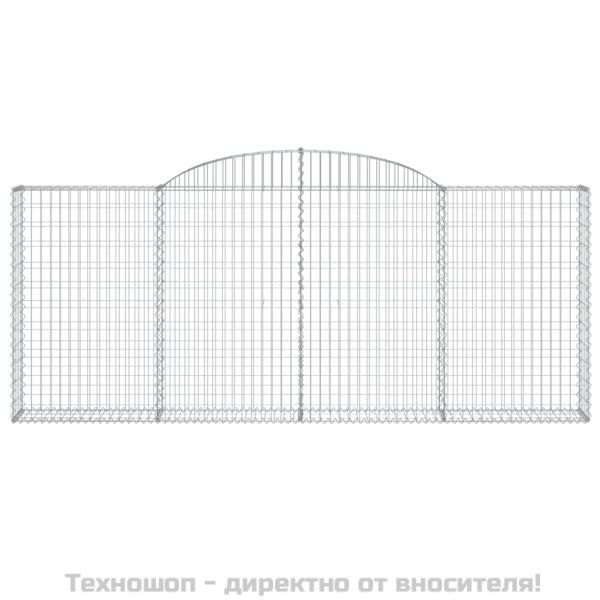 Габионни кошници арка 12 бр 300x30x120/140см поцинковано желязо