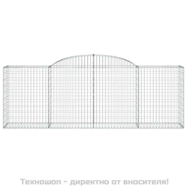 Габионни кошници арка 15 бр 300x50x100/120см поцинковано желязо
