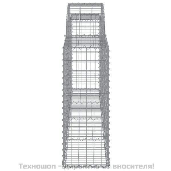 Габионни кошници арка 20 бр 300x30x80/100 см поцинковано желязо