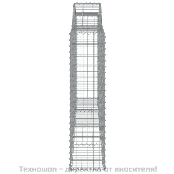 Габионни кошници арка 5 бр 300x30x120/140см поцинковано желязо