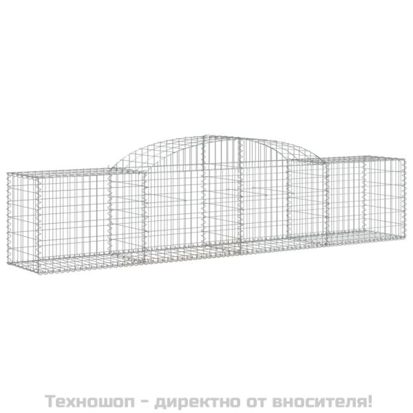 Габионни кошници арка 8 бр 300x50x60/80 см поцинковано желязо