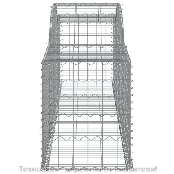 Габионни кошници арка 8 бр 300x50x60/80 см поцинковано желязо