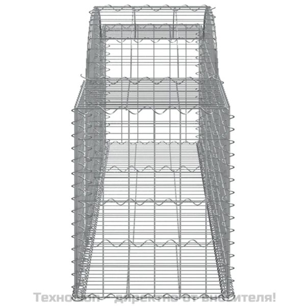 Габионни кошници арка 9 бр 300x50x60/80 см поцинковано желязо