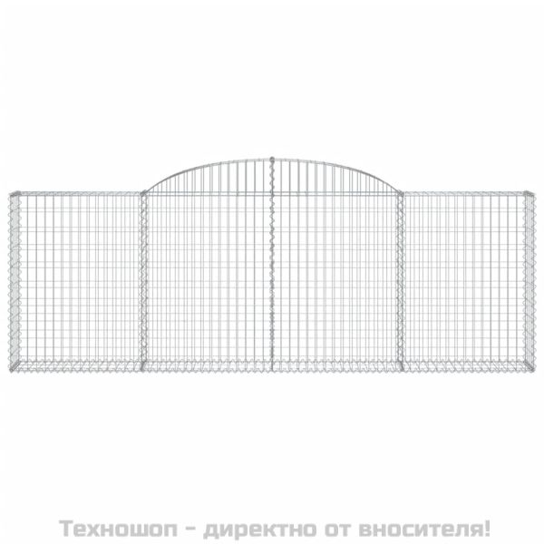 Габионни кошници арка 11 бр 300x30x100/120см поцинковано желязо