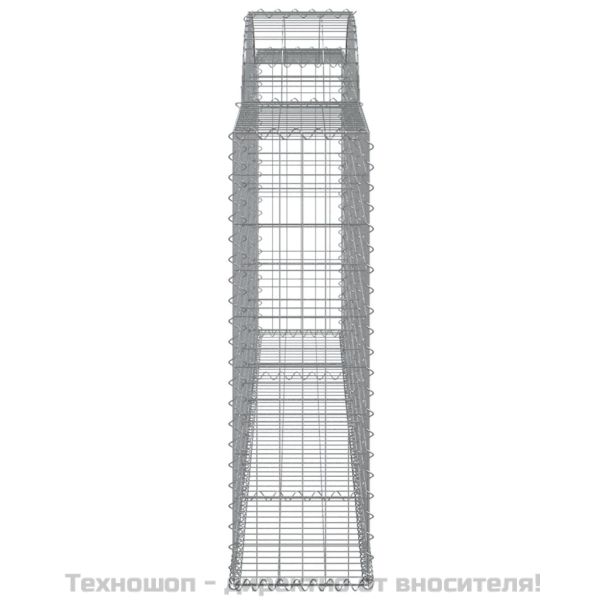 Габионни кошници арка 11 бр 300x30x100/120см поцинковано желязо